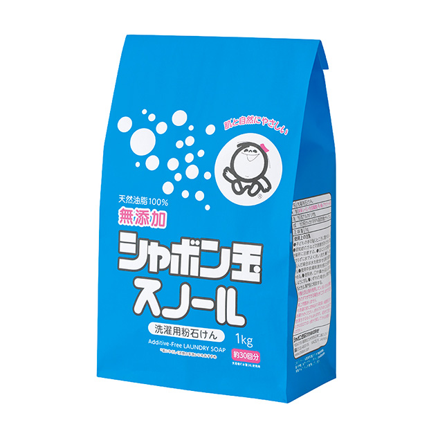 シャボン玉粉石けんスノール紙袋1kg