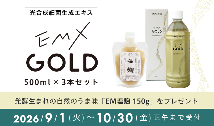 EMX GOLDまとめ買いキャンペーン（9月15日更新） - お知らせ詳細 - EM